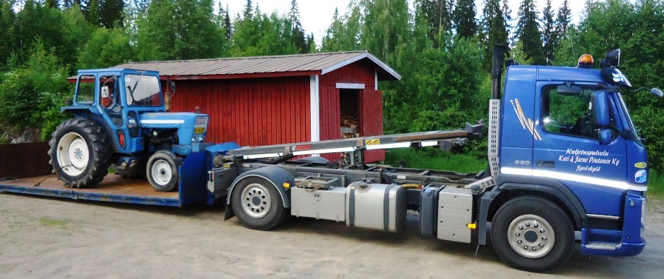 "Kuljetusyrittjyytt jo kolmannessa polvessa..."
